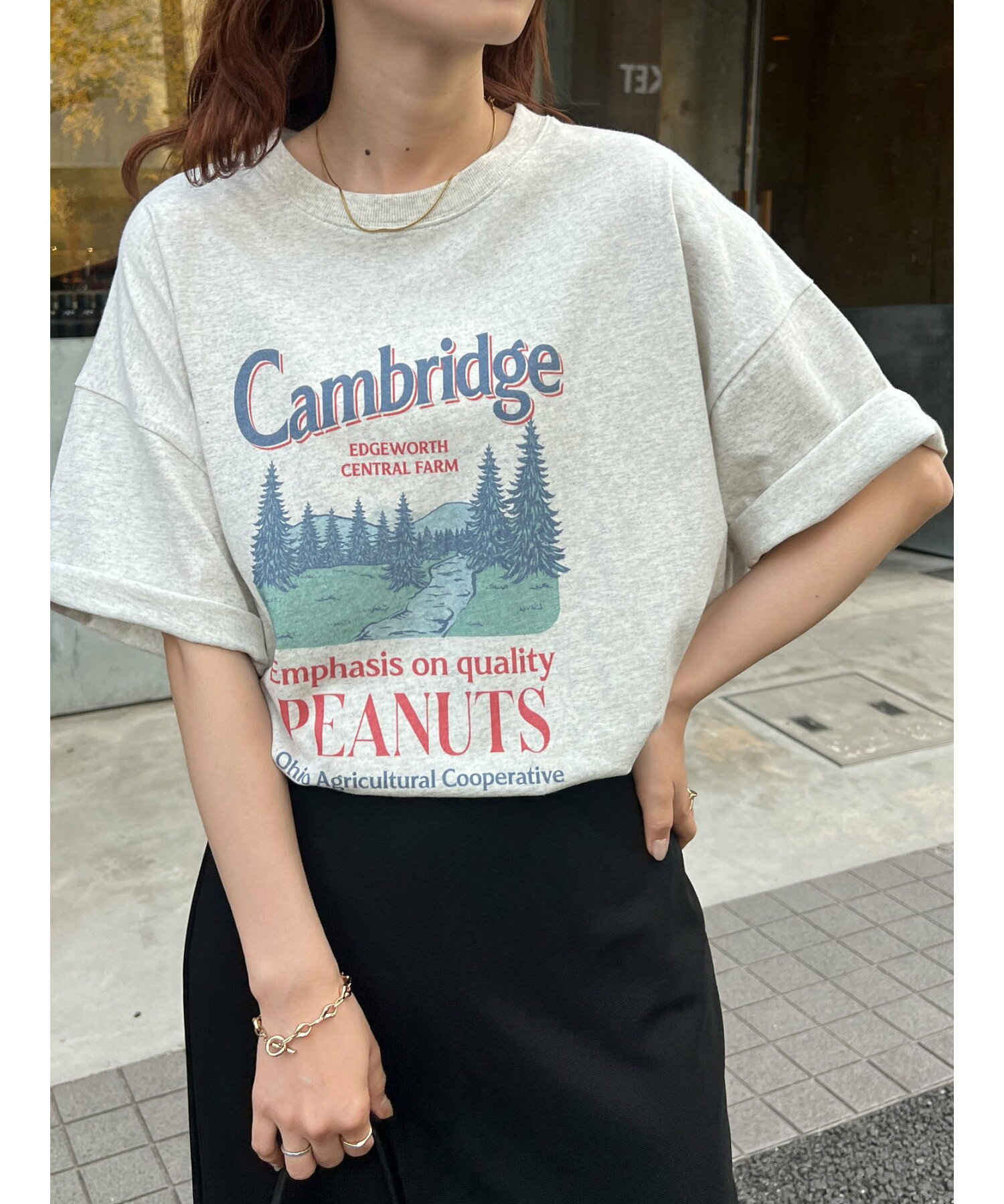 【HITアイテム】CamBridgeスーベニアビッグTシャツ≪ユニセックス≫